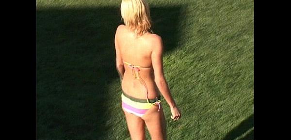  BikiniRiot.com - Hannah Hilton (Nude Sunbathing)